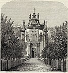 The Santos Passos Church in 1864