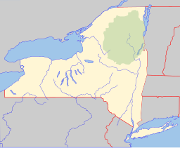 West Caroga Lake is located in New York Adirondack Park