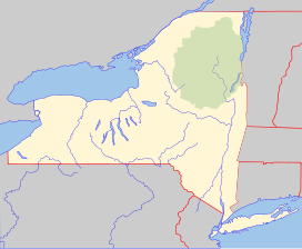 Helderberg Escarpment is located in New York Adirondack Park