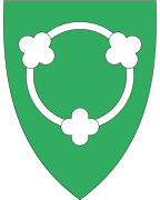 Coat of arms of Rissa Municipality (1987-2017)
