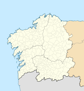 Map showing the location of Baixa Limia - Serra do Xurés