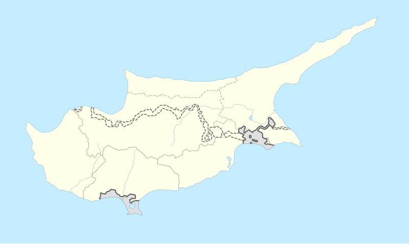KTFF Süper Lig is located in Cyprus