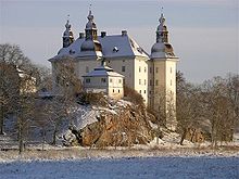 Winter scene at Ekenäs Castle