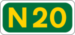 N20 road shield}}