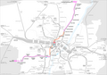Linienführung der geplanten U9-Spange