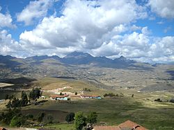 The Andes close to Huamachuco, the capital of the Sánchez Carrión Province