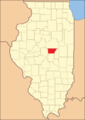 DeWitt County in 1845, when it was reduced to its current size