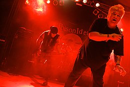 Poison Idea performing in Germany, 2012