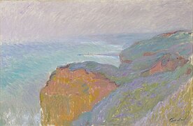 Au Val Saint-Nicolas près Dieppe by Claude Monet. Painted 1897. Private collection.