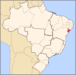 Location of Aracaju