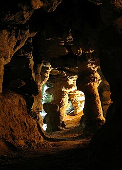 Caves in Mechowo