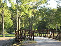 Bridge over Red Hill Creek, King's Forest Park