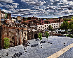 View of La Escalinata in Teruel