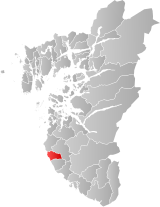 Nærbø within Rogaland