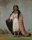 Pshán-shaw, Sweet-scented Grass, Twelve-year-old Daughter of Bloody Hand, 1832 (Smithsonian American Art Museum)