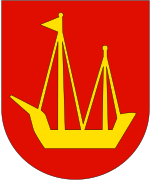 Coat of arms of Tromsøysund Municipality (1954-1961)