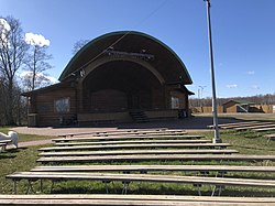 Singing stage of the Vanamõisa open-air centre