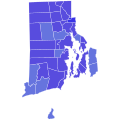 Results for the 1990 Rhode Island gubernatorial election.