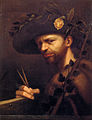 Gian Paolo Lomazzo, Self-portrait