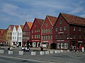 Image 6Bryggen in Bergen, once the centre of trade in Norway under the Hanseatic League trade network, now preserved as a World Heritage Site (from History of Norway)