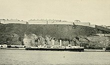 HMS Crescent at Quebec City, Quebec in 1901