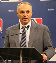Picture of Rob Manfred, the Commissioner of Major League Baseball
