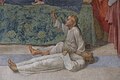 Andrea del Sarto, S Filippo Benizi's Death and Child Restored to Life (detail), 1509f, SS Annunziata, Chiostrino dei Voti, Florence]]