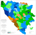 Ethnic structure of Bosnia and Herzegovina by municipalities 1991