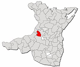 Location in Constanța County
