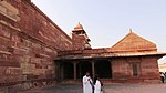 Fatehpur Sikri: Guard House attached to Jodh Bai's Palace