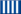 Five blue four white striped flag