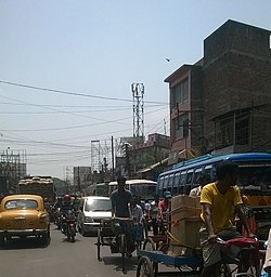 Habra Jessore Road traffic