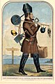 Image 12"Independent Gold Hunter on His Way to California", c. 1850 (from History of California)