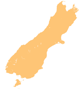 Aan River is located in South Island