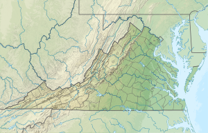 Calfpasture River is located in Virginia
