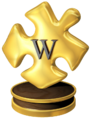 The Golden Wiki Award For your exceptional contributions to article quality on Wikipedia, especially on getting Harry S. Truman to Wikipedia:Featured Article status. Rlevse 22:33, 30 August 2007 (UTC)