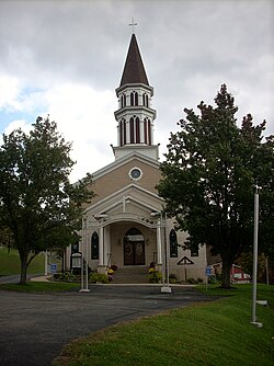 Immaculate Conception Church on Jacks Hollow Road