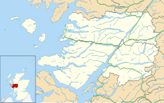 Achriabhach is located in Lochaber