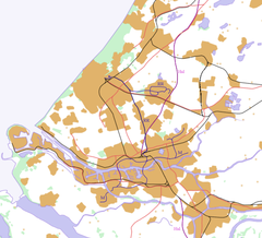 Den Haag Ypenburg is located in Southwest Randstad