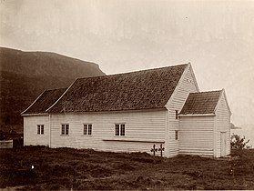 Exterior of the old church (1814-1906)