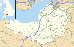 Redhill is located in Somerset