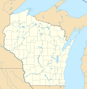 Map showing the location of Lake Kegonsa State Park