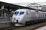 SJ's fastest services are operated by X 2000 tilting trains inherited from Statens Järnvägar.