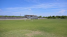 Akita Prefectural Central Park Football Stadium West Side Field in 2019