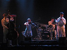 Bell Orchestre perform in Montreal in July 2006.