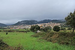 Panorama of Berchidda