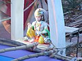 Hanuman temple at the entrance