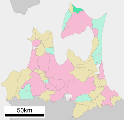 Location of Kazamaura