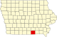 Appanoose County map