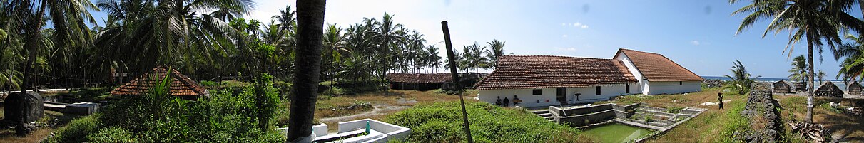 Moideen Mosque a Panoramic View